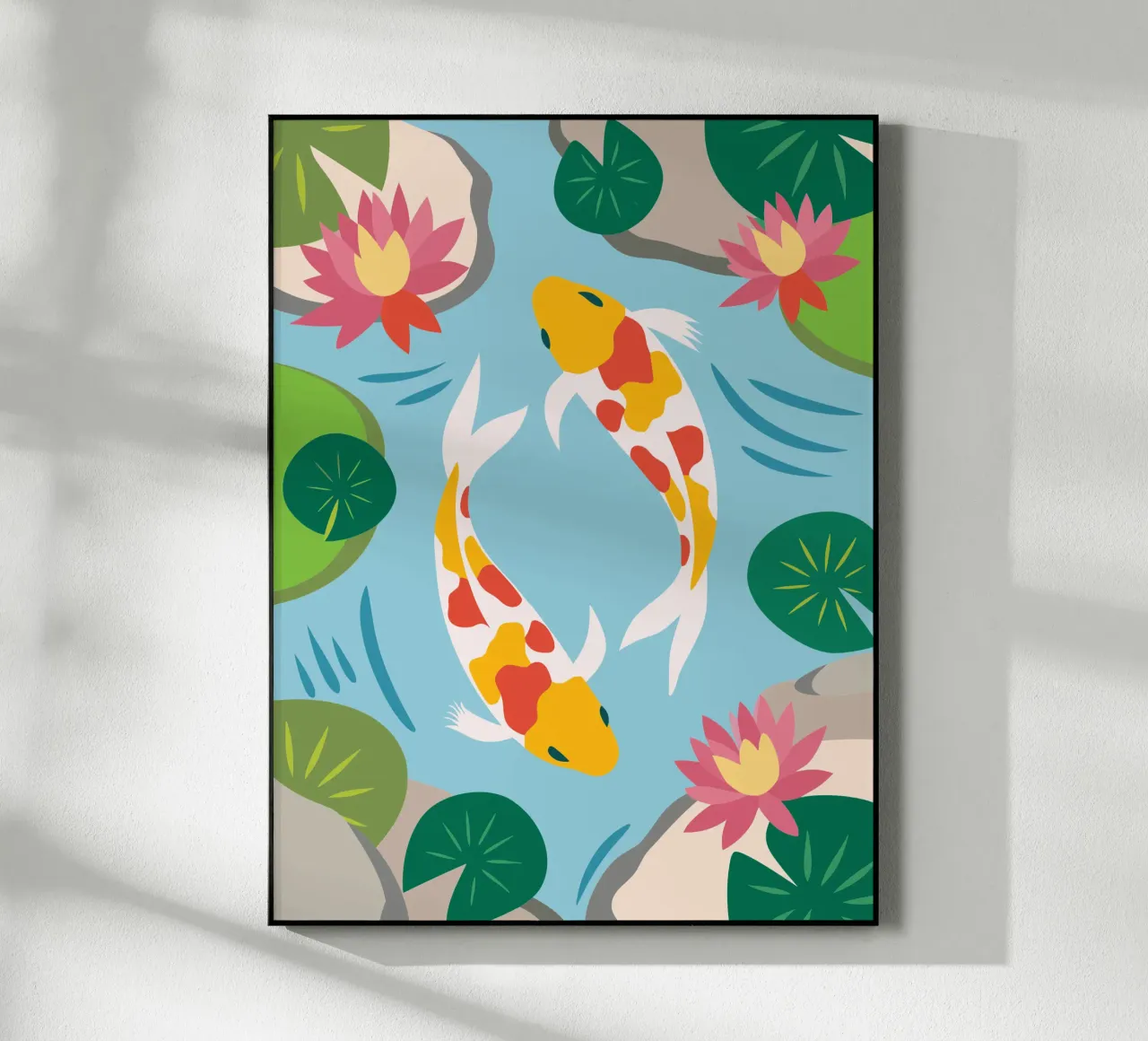 Koi Fish plexiglass da CUTE ANIMALS