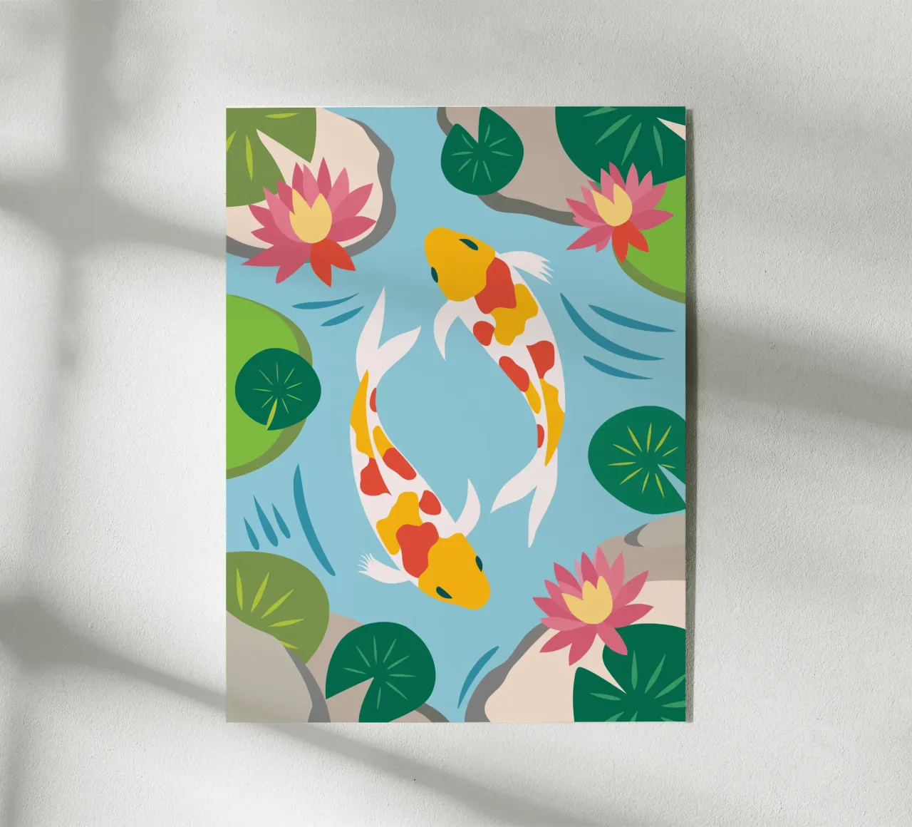 Koi Fish plexiglass da CUTE ANIMALS