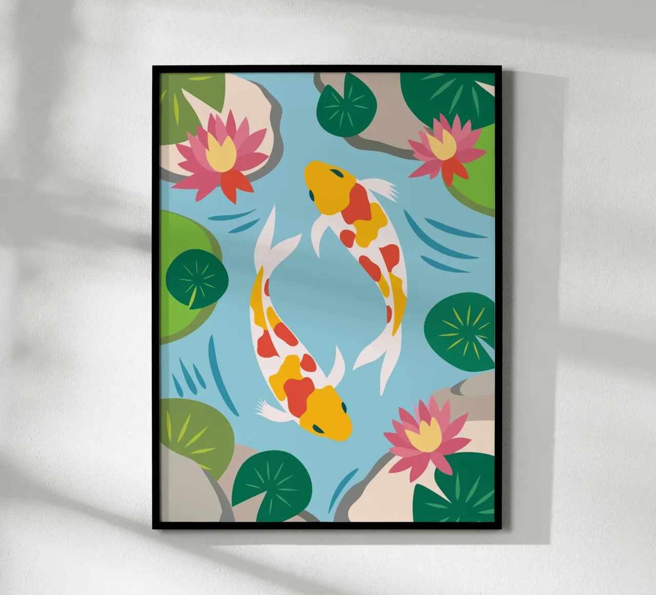 Koi Fish carta hahnemühle da CUTE ANIMALS