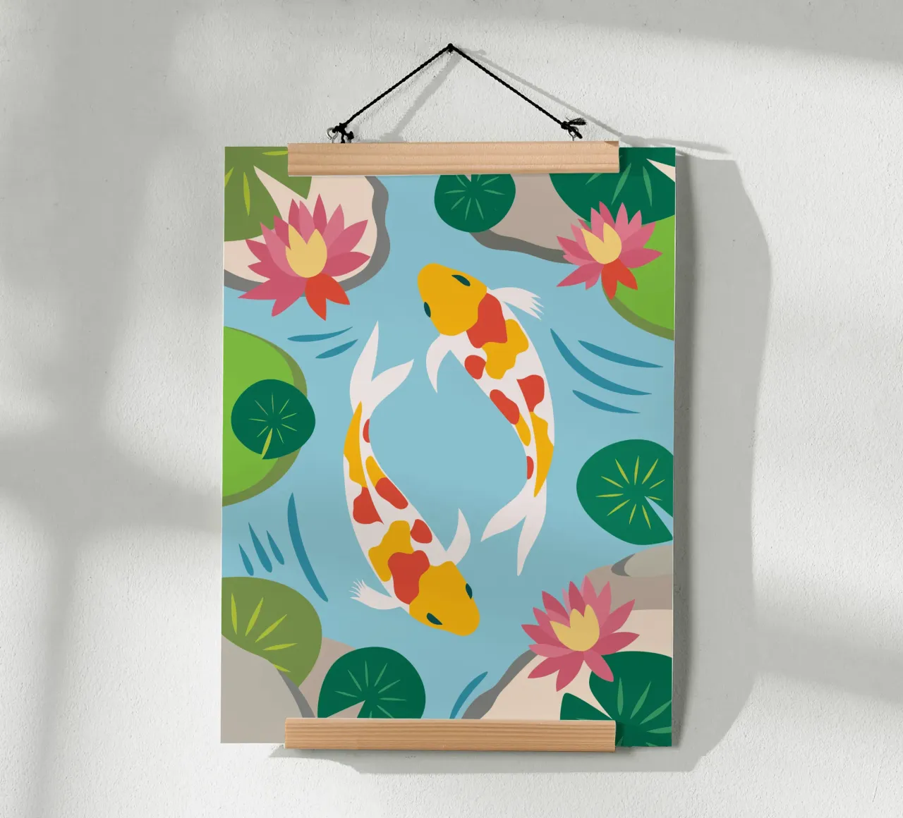 Koi Fish poster da CUTE ANIMALS