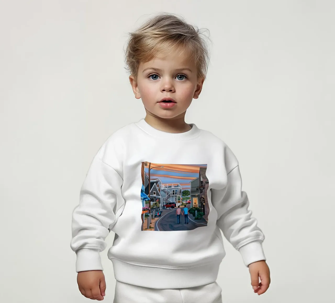 Tornare a casa - Chris Figer felpa neonato da Avacopelprints