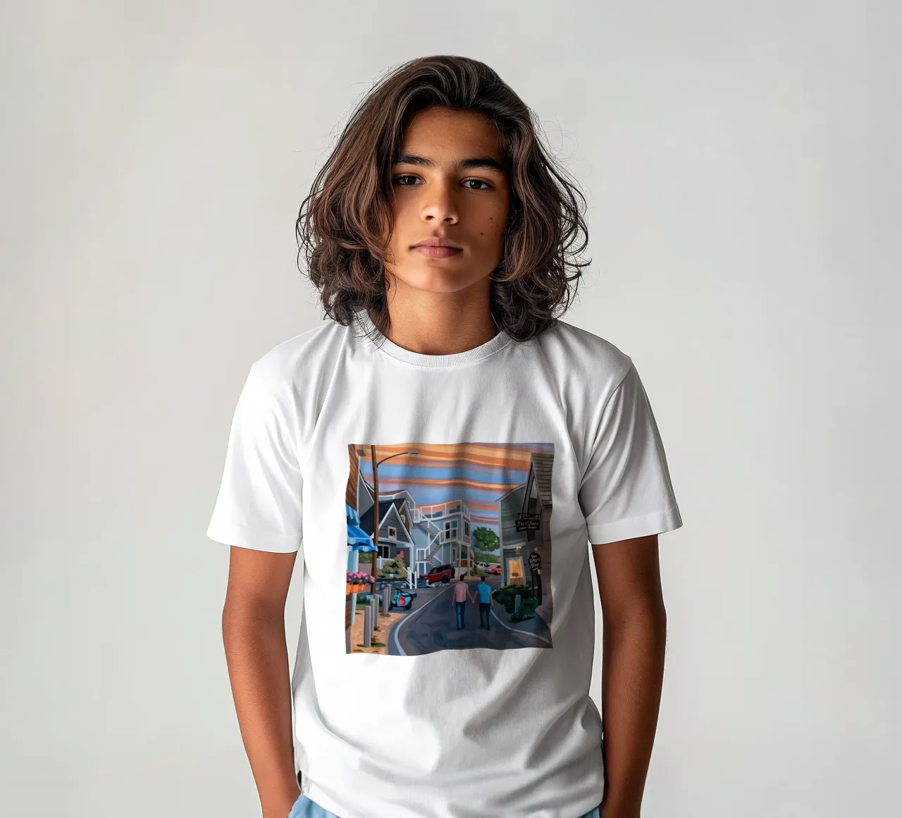 Tornare a casa - Chris Figer t-shirt bambini da Avacopelprints