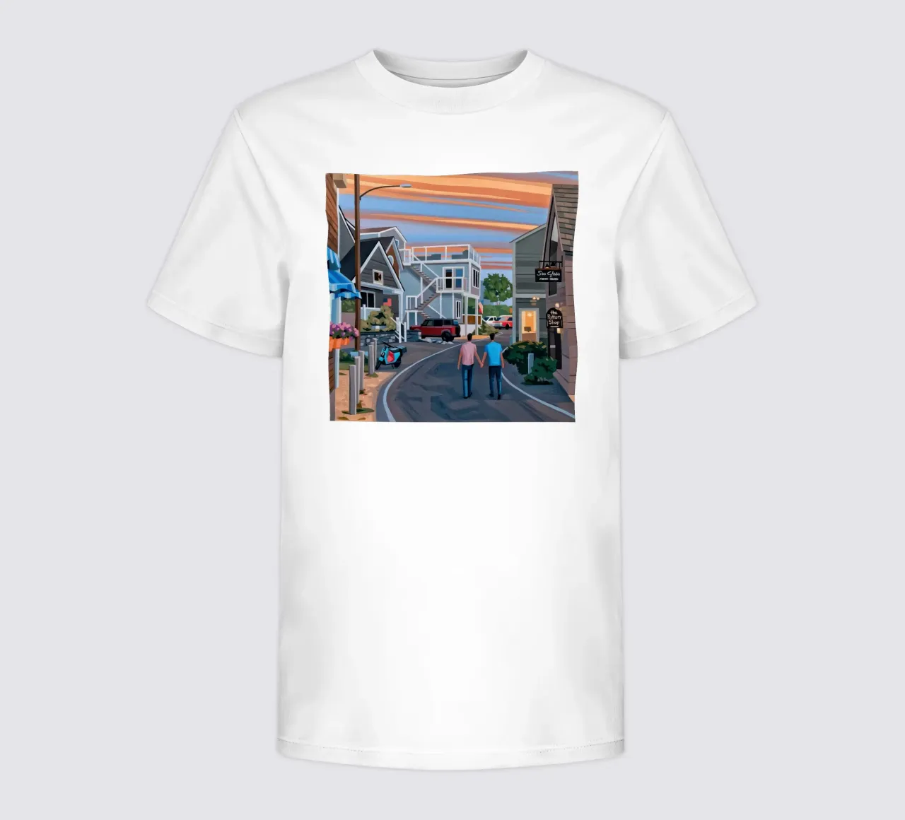 Tornare a casa - Chris Figer t-shirt bambini da Avacopelprints