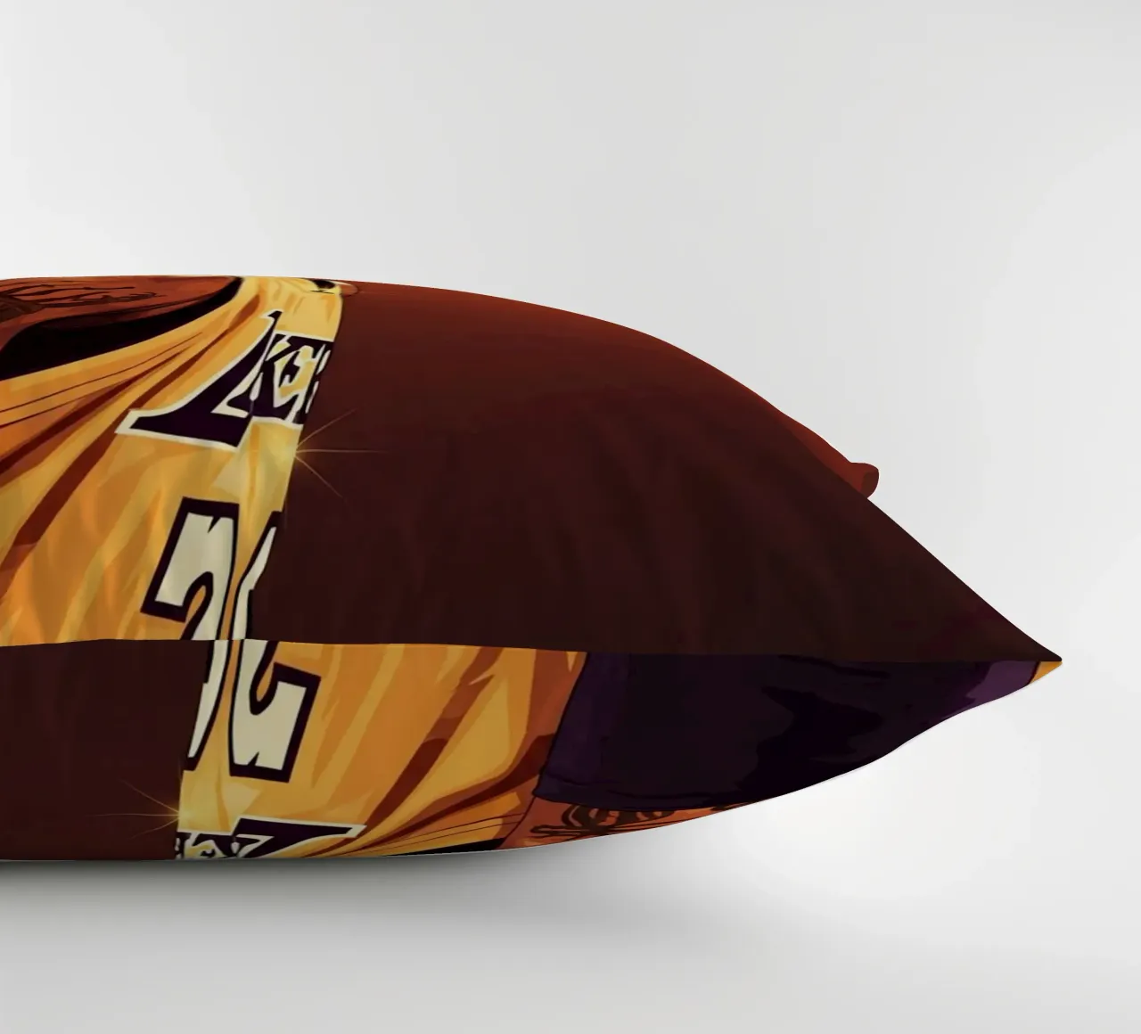 Kobe Bryant portrait (9) cuscino da Lembayung art