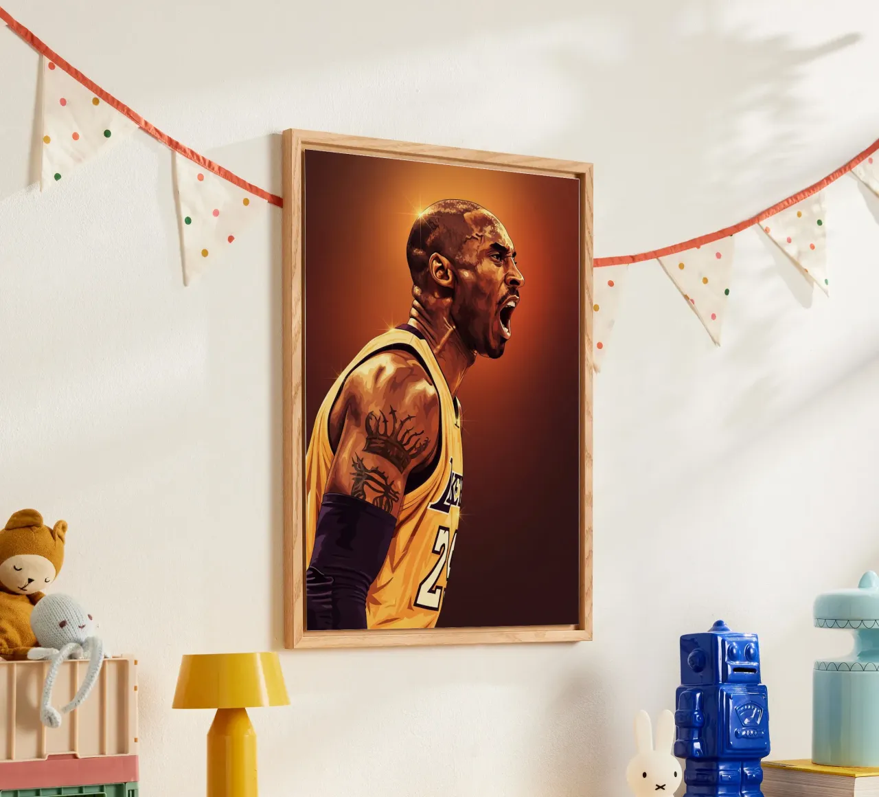 Kobe Bryant portrait (9) plexiglass da Lembayung art