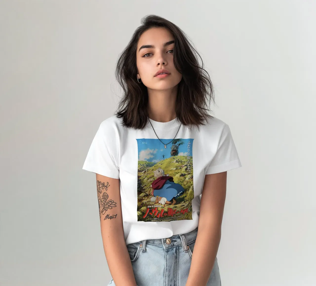 Il castello mobile di Howl t-shirt da Peacelove