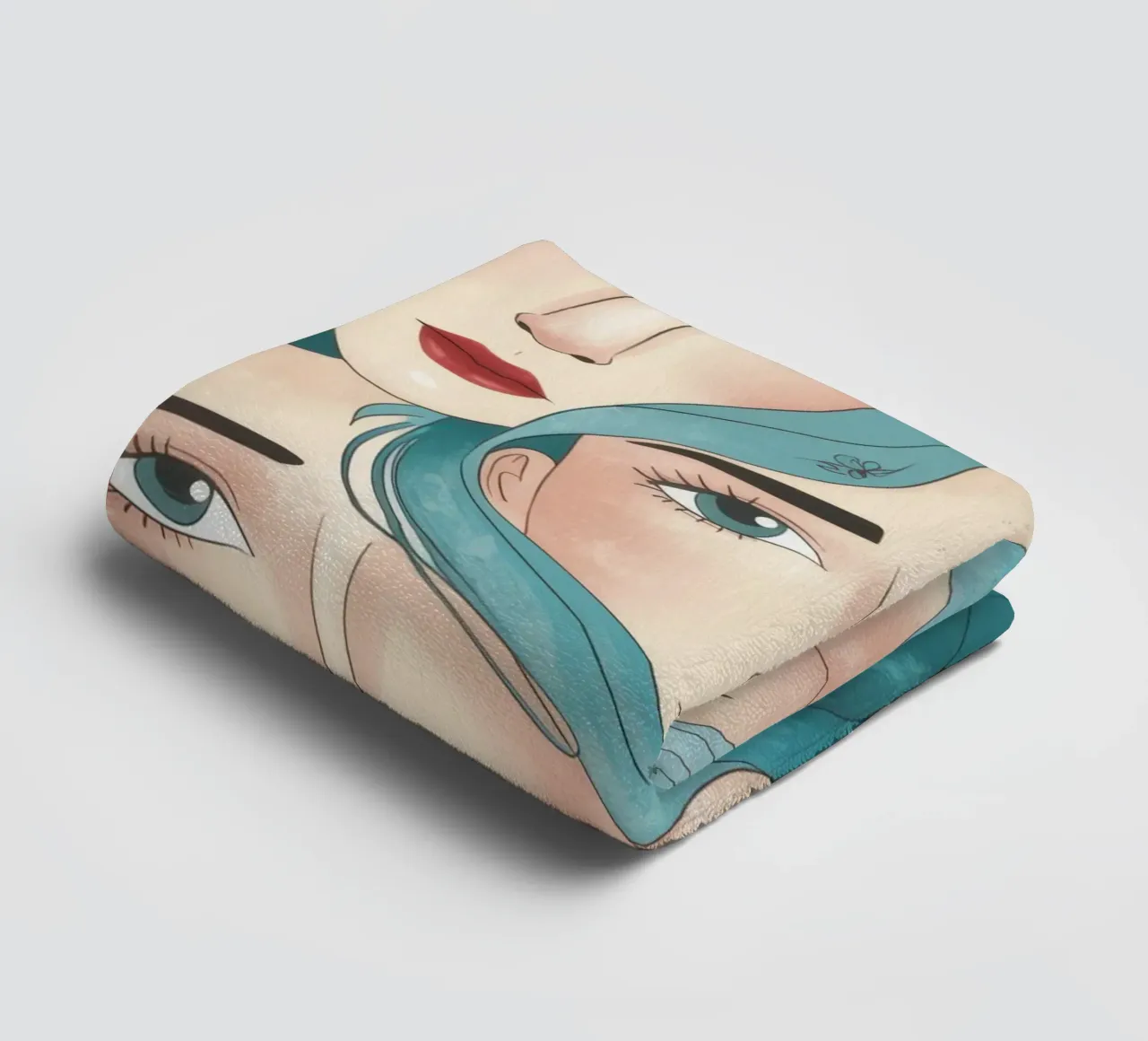 Sguardo collettivo femminile asciugamano da bagno da Frosh Pallete