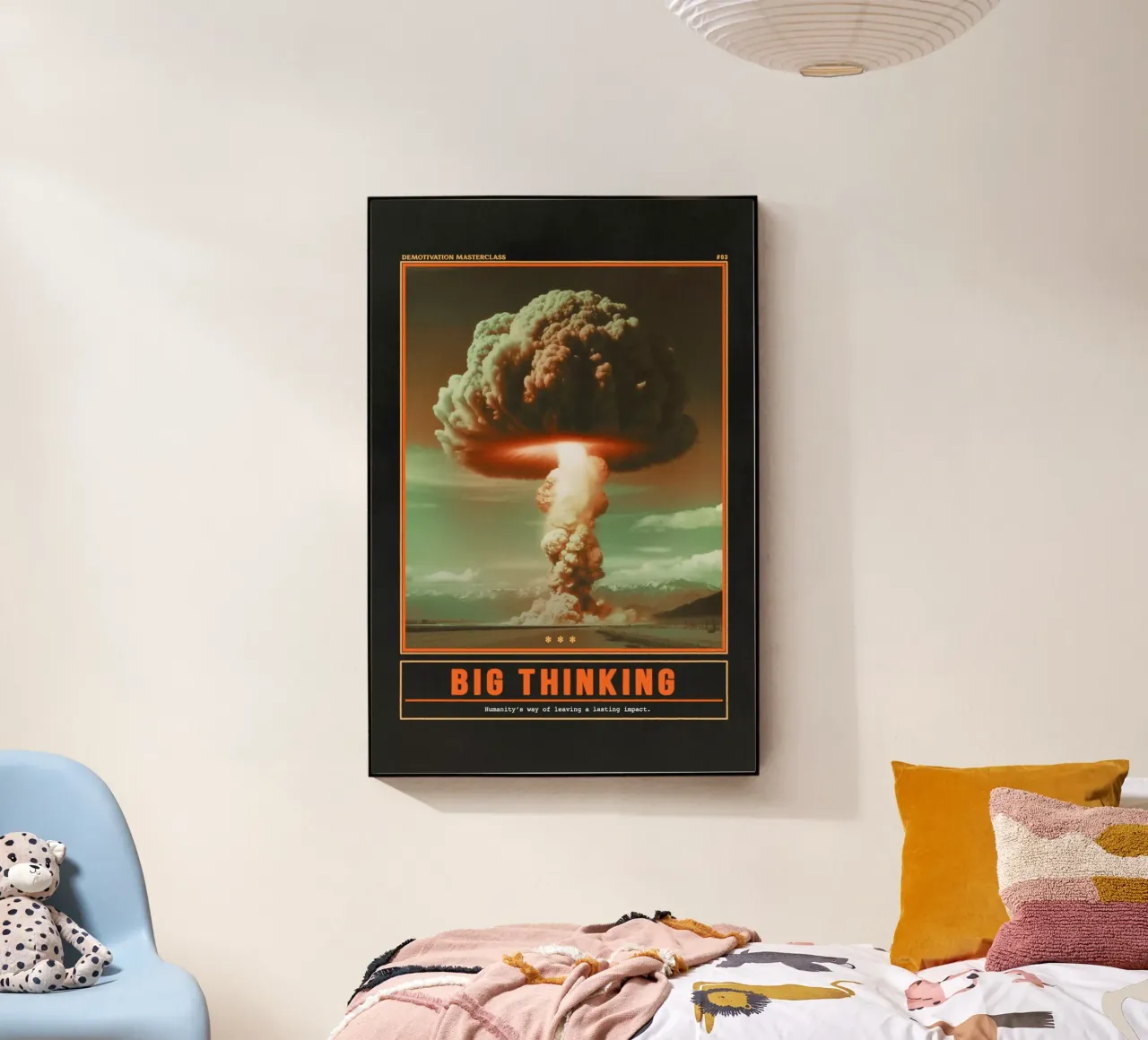 Big Thinking Acryl-Glas von Jonas Loose