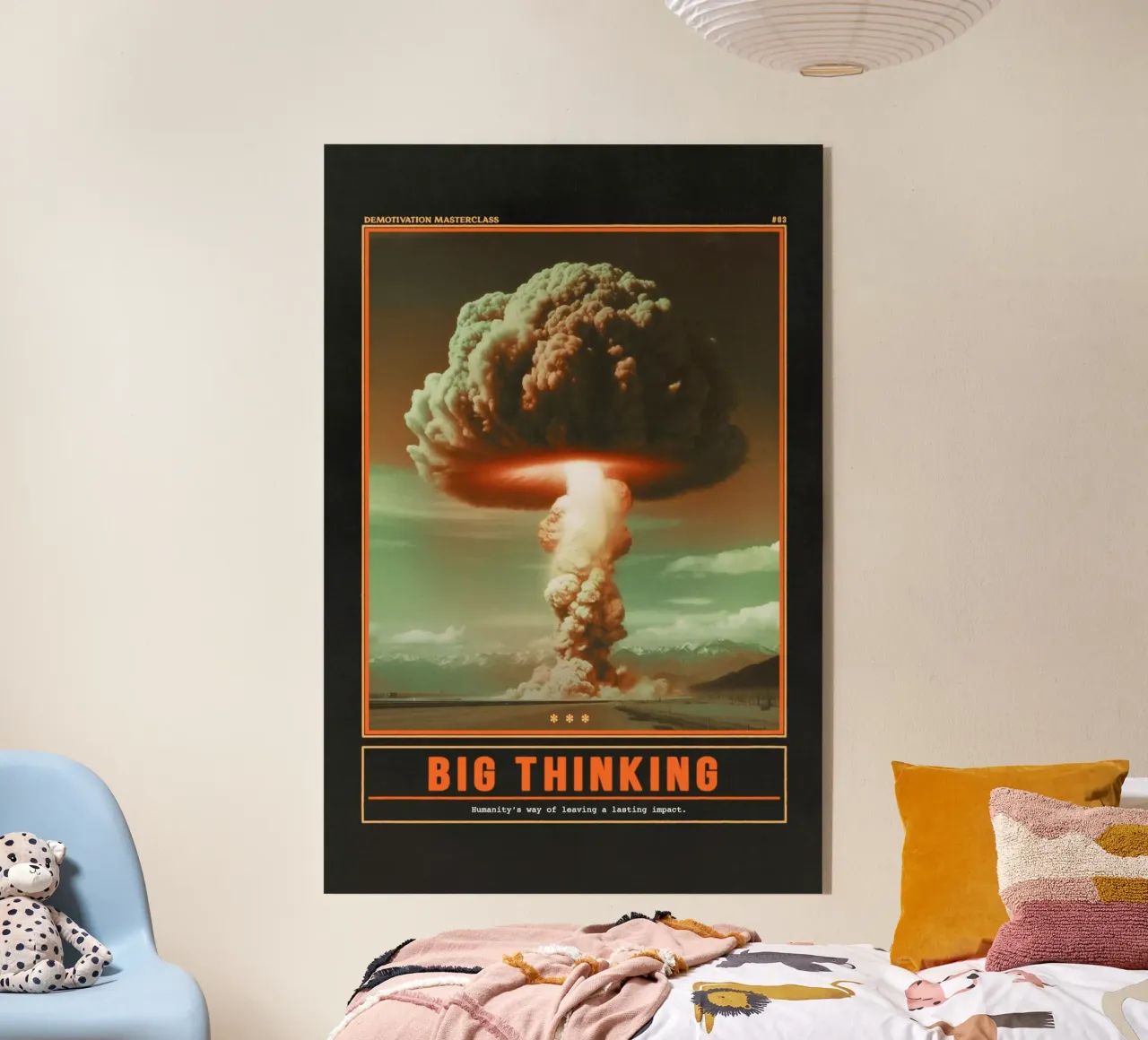 Big Thinking plexiglass da Jonas Loose