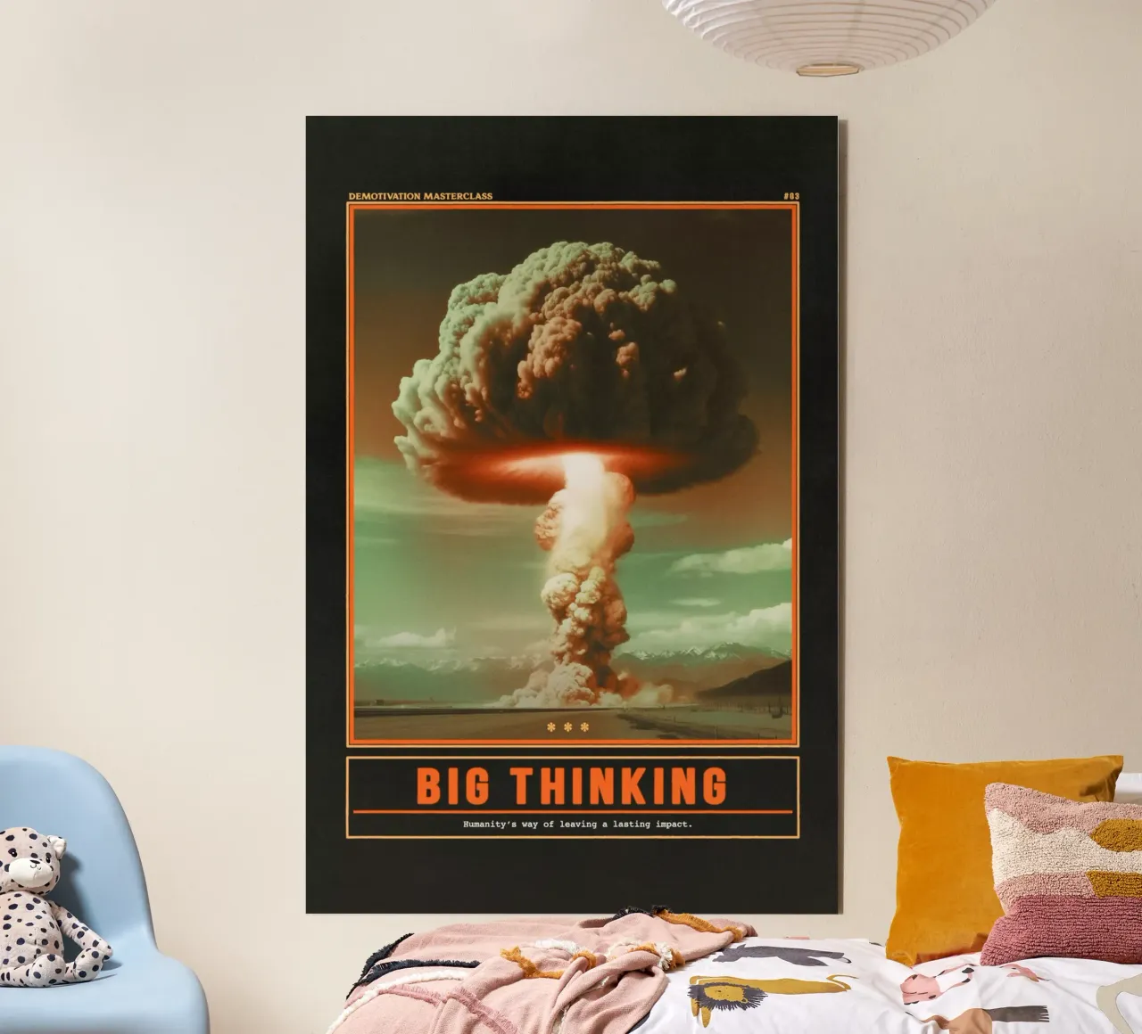 Big Thinking forex plate by Jonas Loose