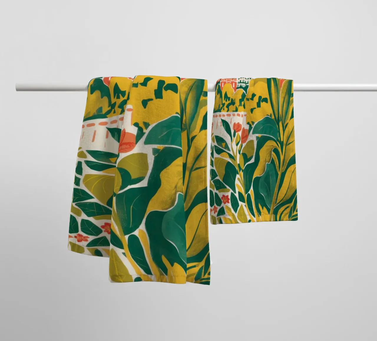 Lush Riviera Framing asciugamano da bagno da Veil Maya