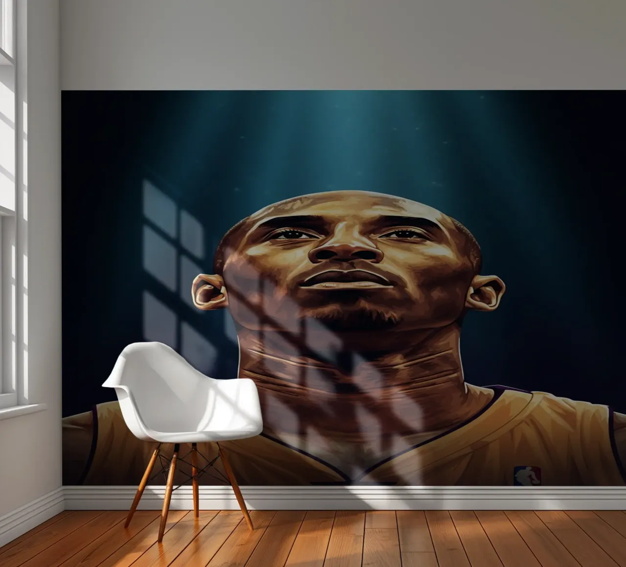 Kobe Bryant portrait (10) photo wallpaper by Lembayung art