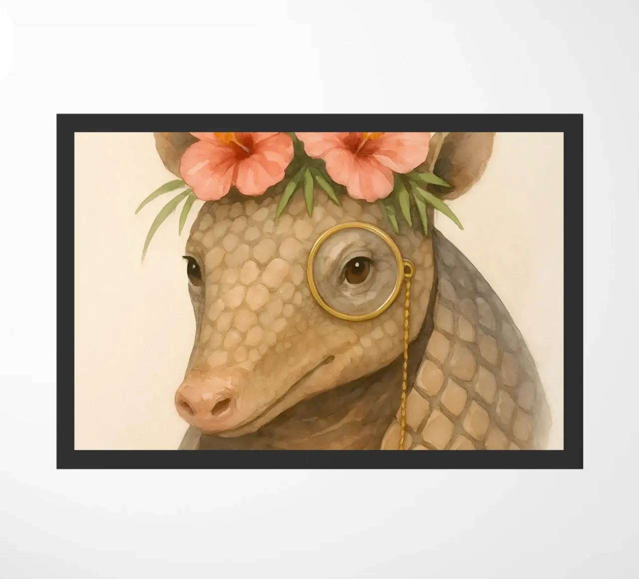 The Tropical Thinker doormat by Graceful Desine