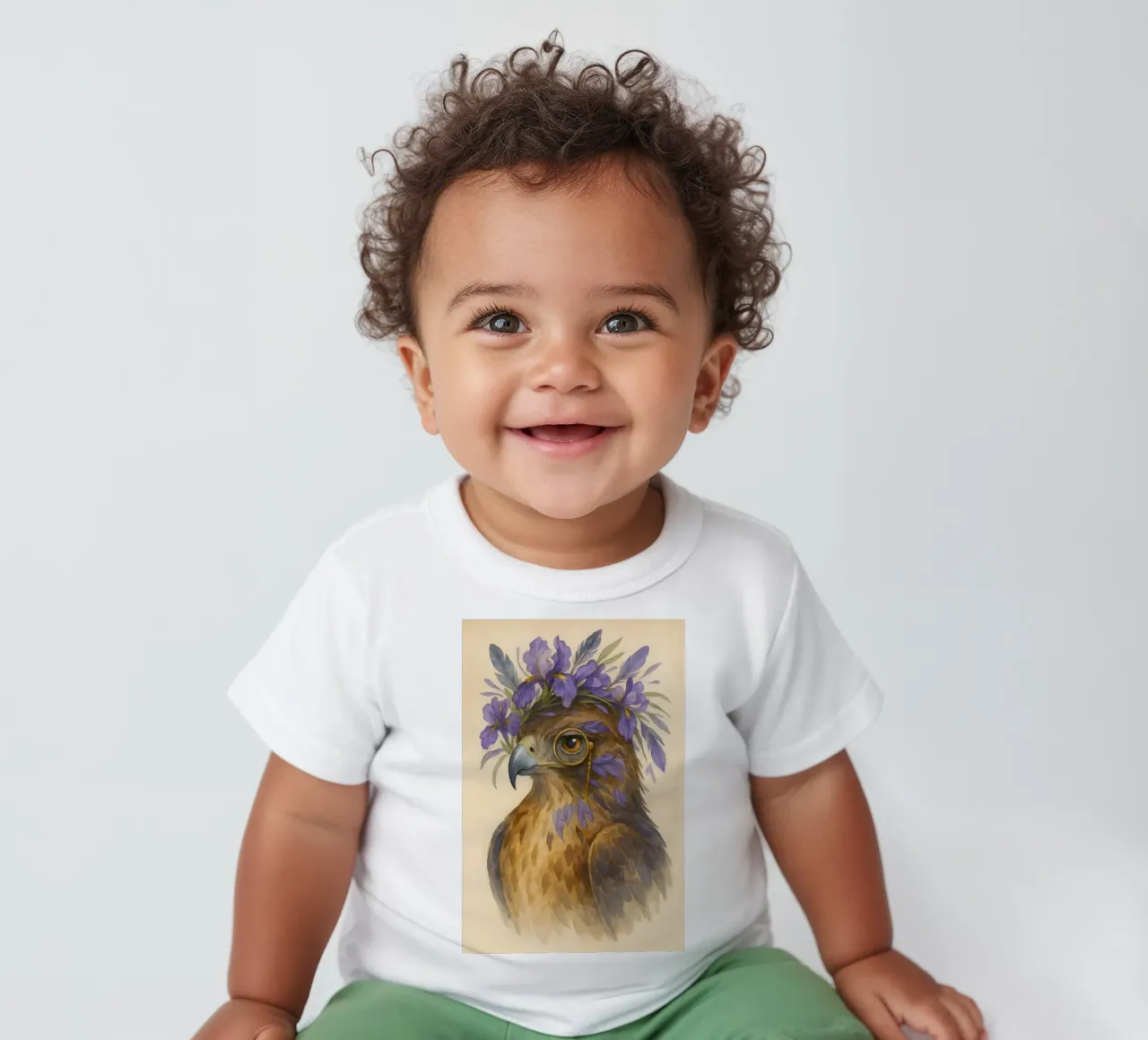 The Iris Observer baby t-shirt by Graceful Desine