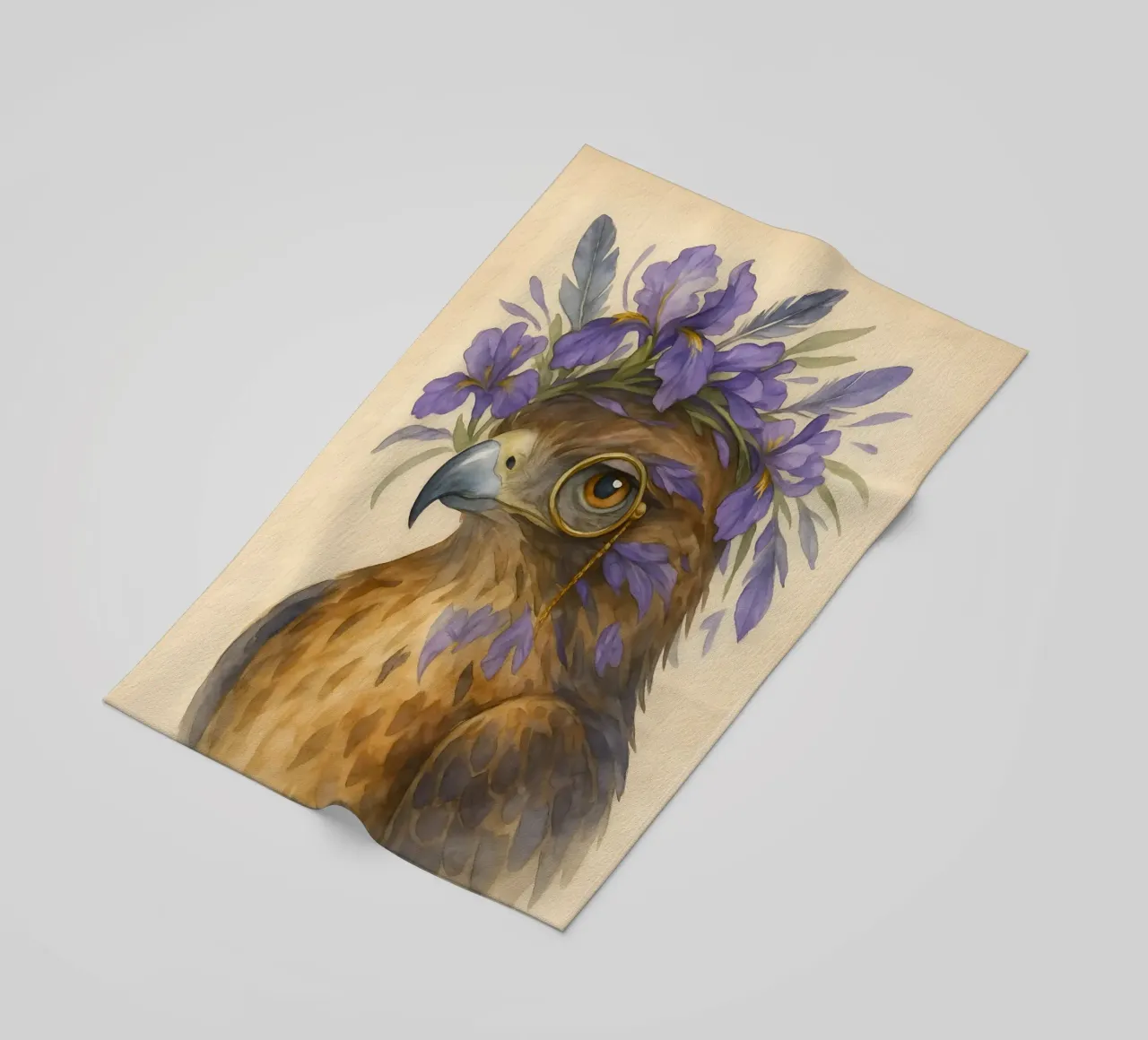 L'Osservatore Iris telo mare da Graceful Desine