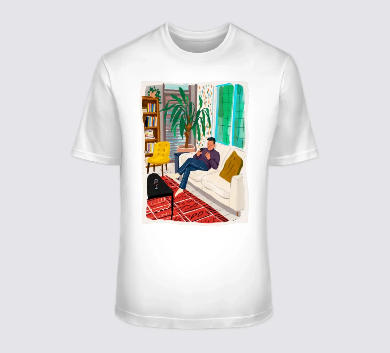 Pomeriggio di sole a oziare t-shirt da Prism Ritual
