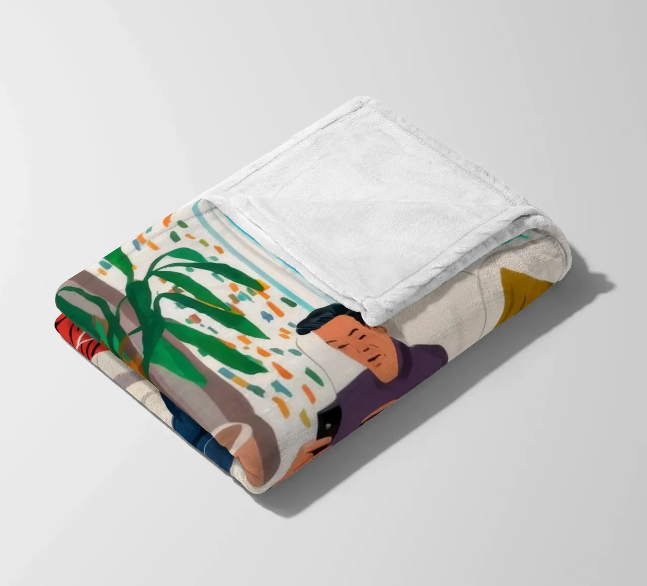 Pomeriggio di sole a oziare coperta in pile da Prism Ritual