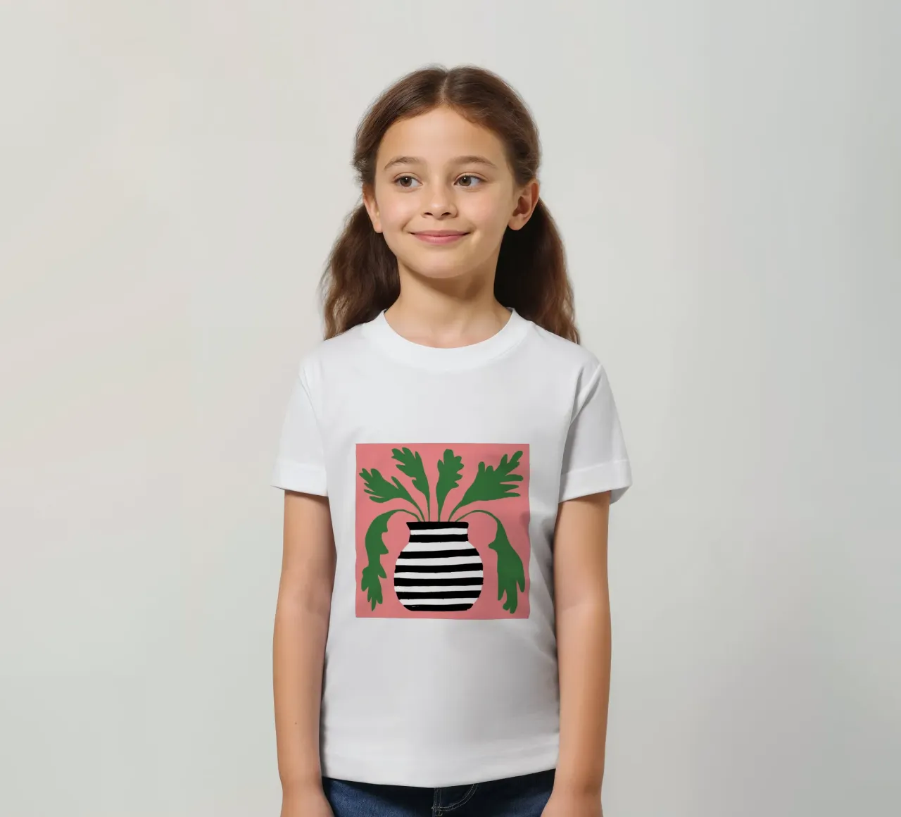 Dichiarazione grafica di foglie t-shirt bambini da Prism Ritual