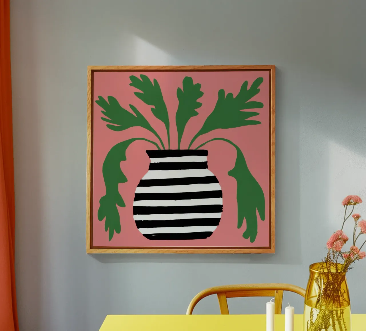 Graphic Leaf Statement plexiglass da Prism Ritual