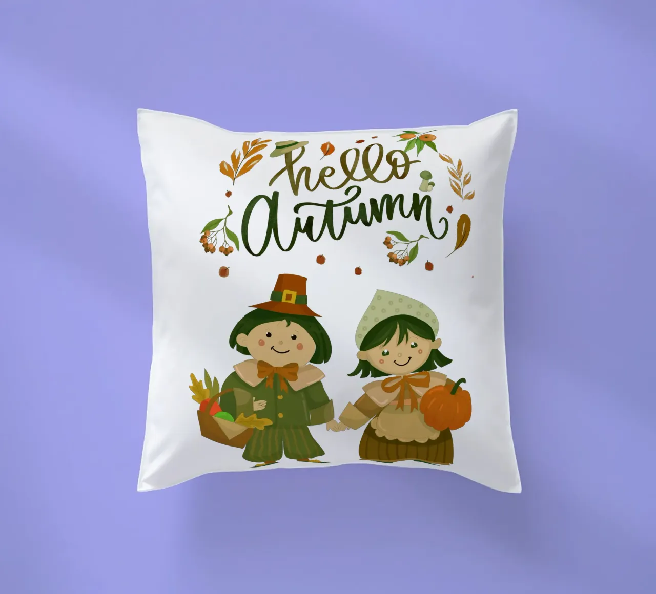 Cute Cartoon Bambini Foglie cuscino da Cute