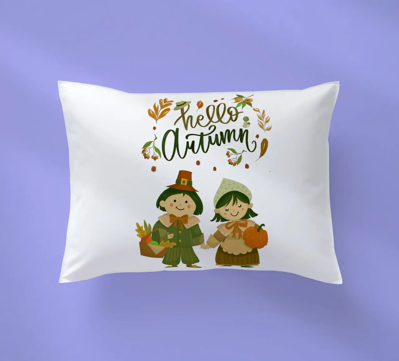 Cute Cartoon Bambini Foglie cuscino da Cute