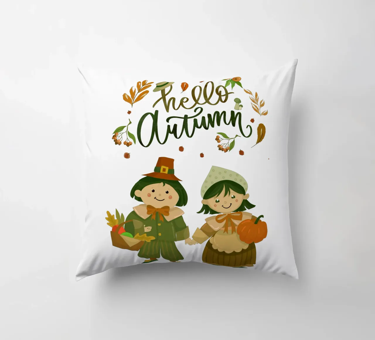 Cute Cartoon Bambini Foglie cuscino da Cute