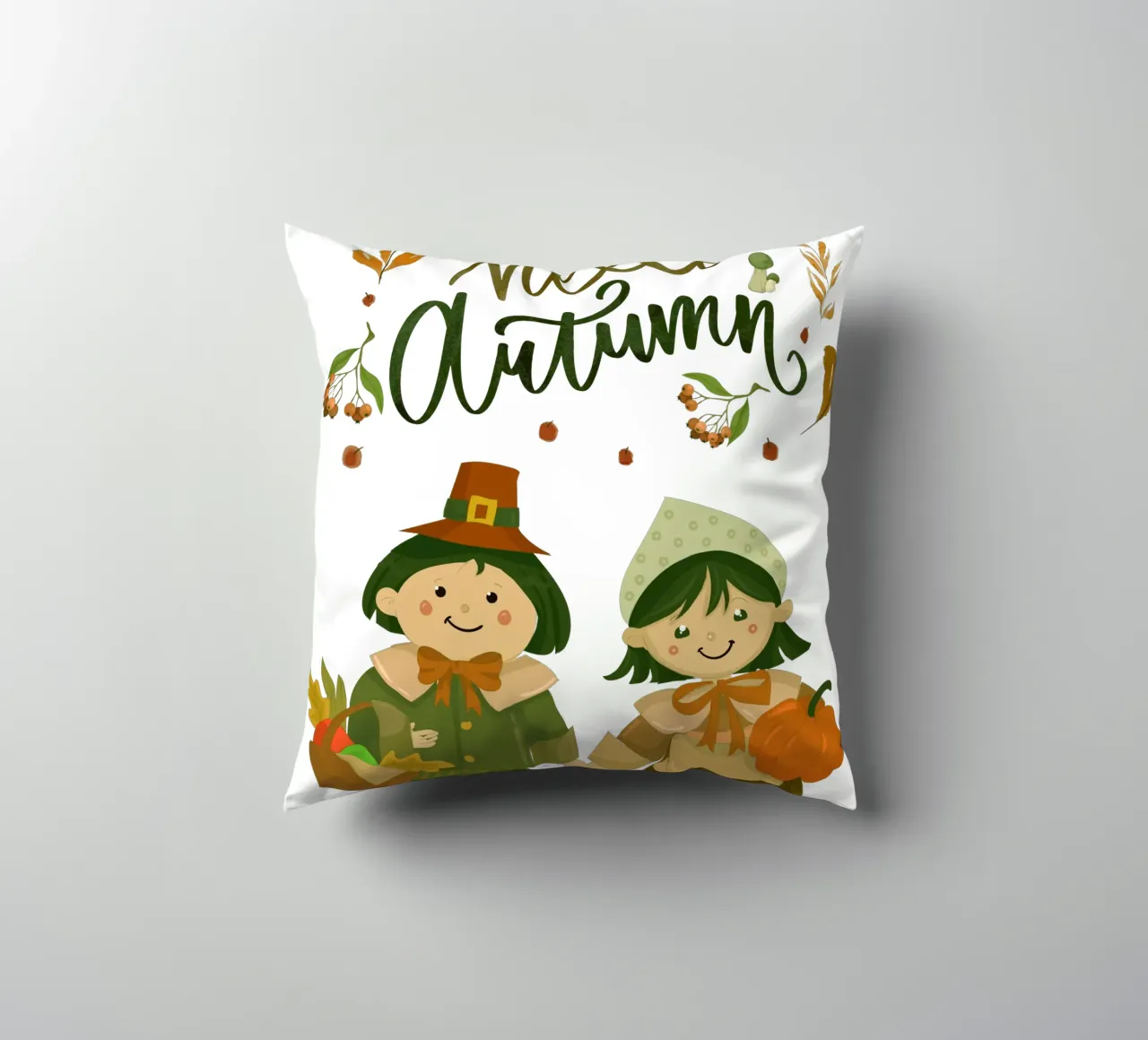 Cute Cartoon Bambini Foglie cuscino da Cute