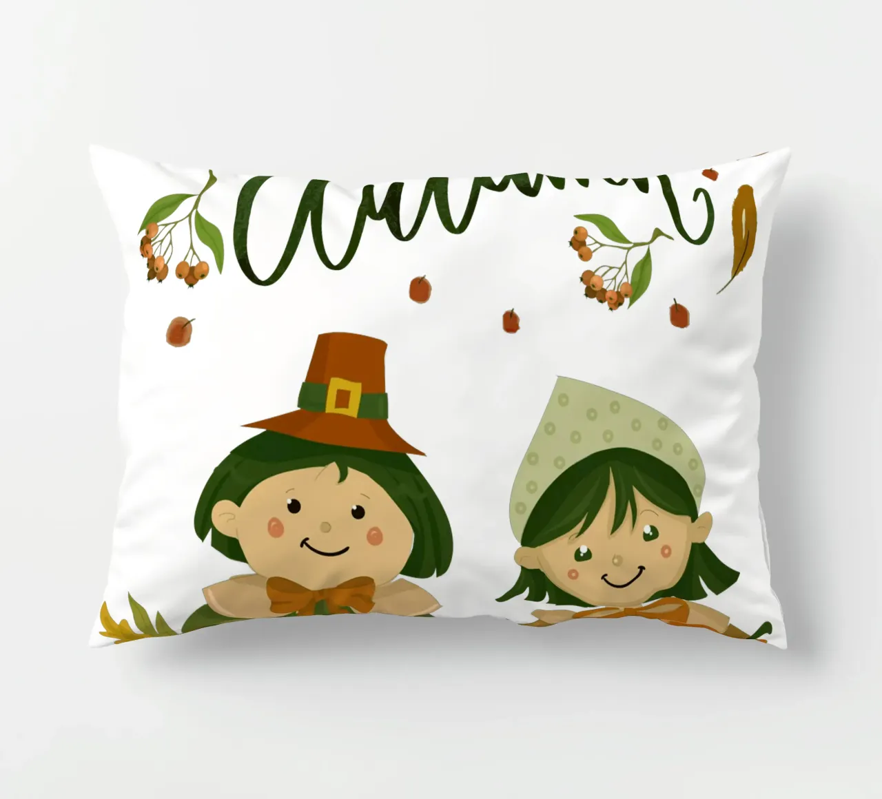 Cute Cartoon Bambini Foglie cuscino da Cute