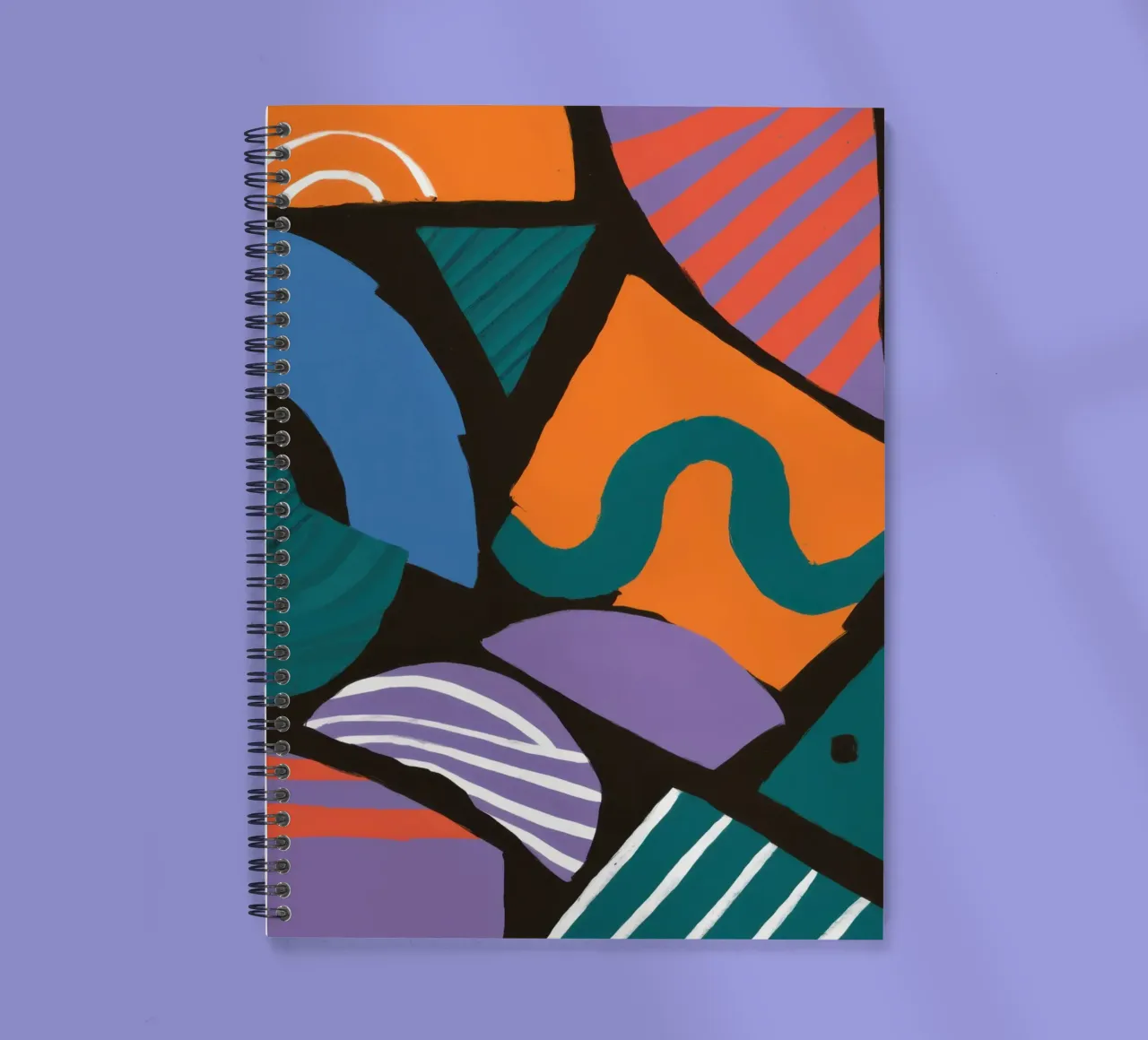 Mosaico di forme geometriche diario ad anelli da Frosh Pallete