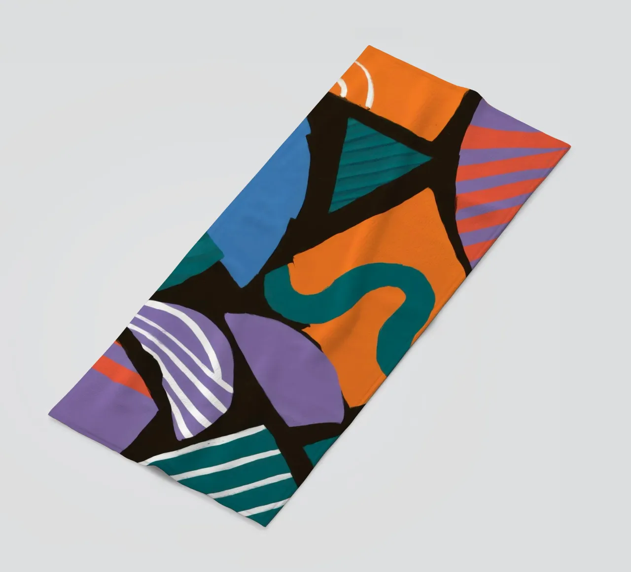 Mosaico di forme geometriche telo mare da Frosh Pallete