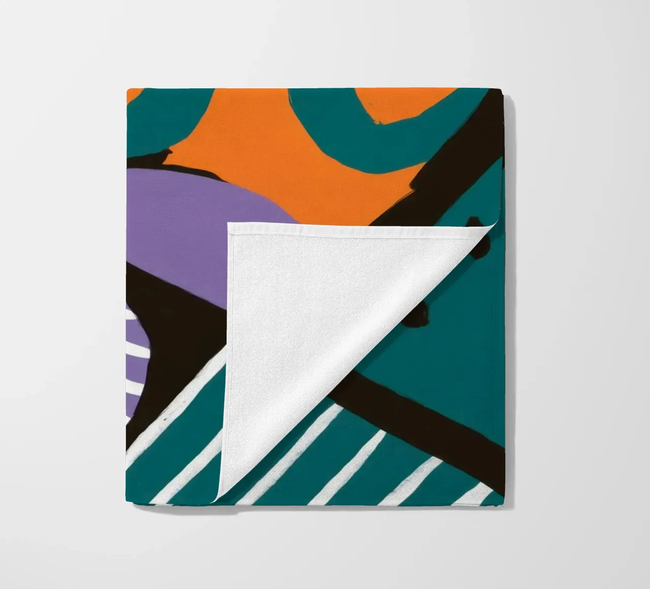 Mosaico di forme geometriche telo mare da Frosh Pallete