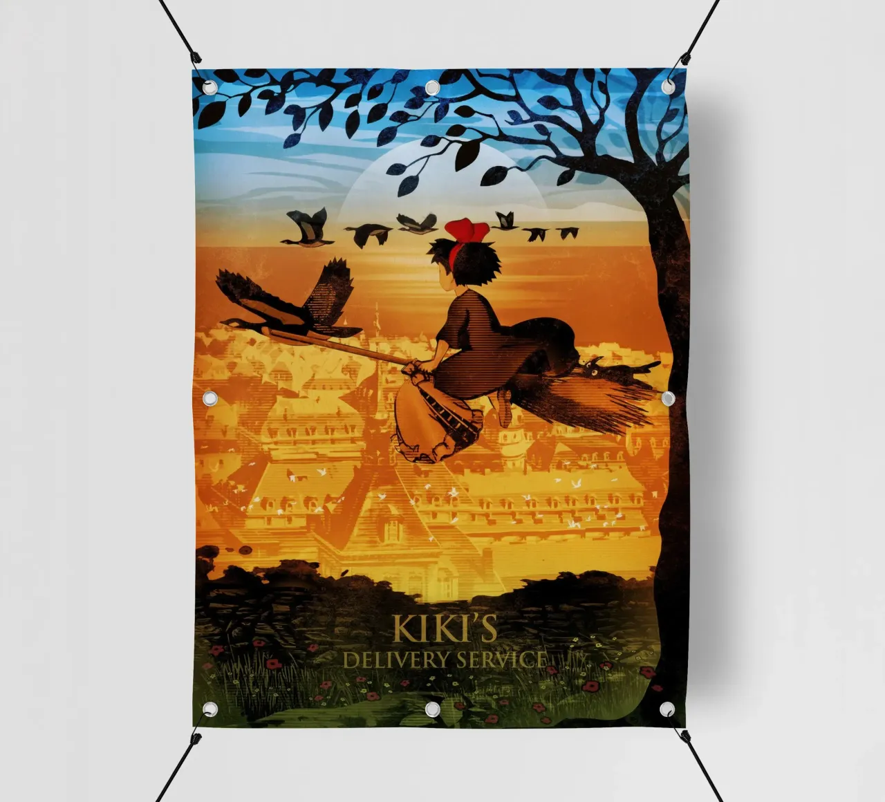 Il servizio di consegna di Kiki telo in pvc da Peacelove
