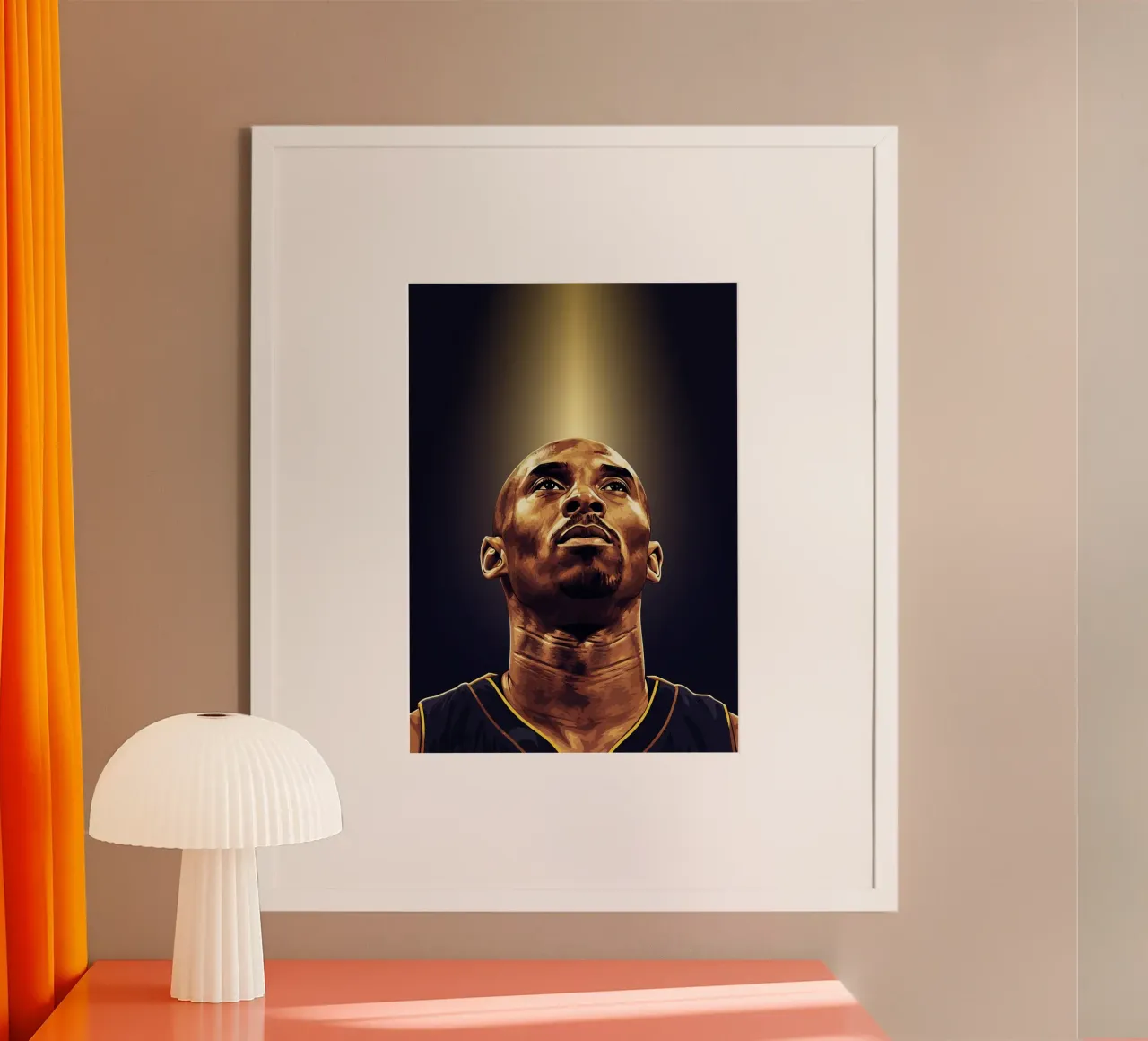 Kobe Bryant portrait (12) carta hahnemühle da Lembayung art