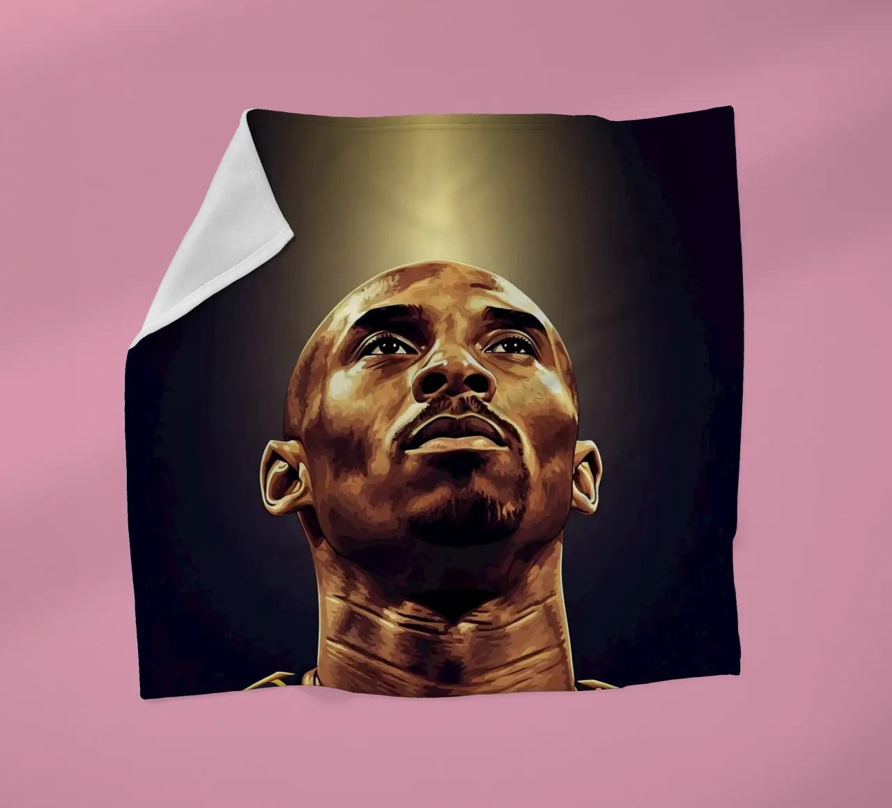 Kobe Bryant portrait (12) coperta in pile da Lembayung art