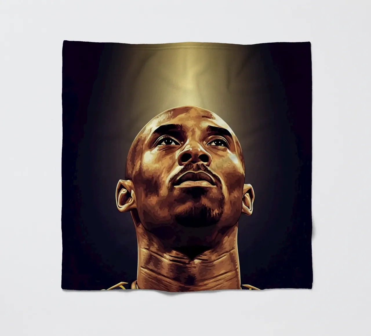 Kobe Bryant portrait (12) coperta in pile da Lembayung art