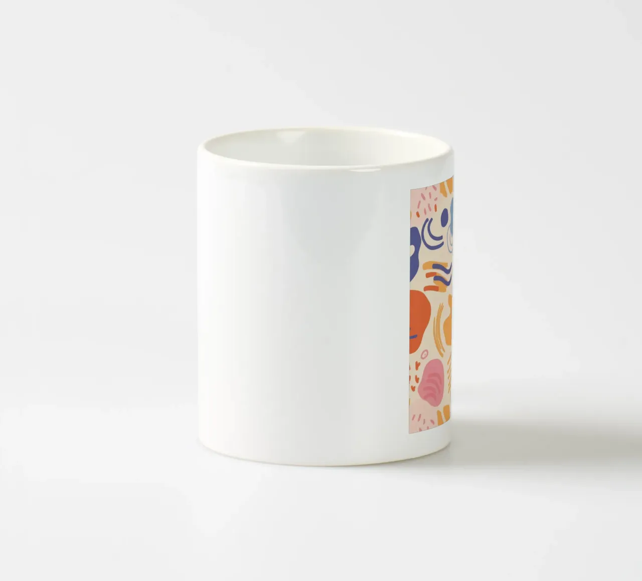 Pastel Organic Flow ceramic mug by Bring Haven