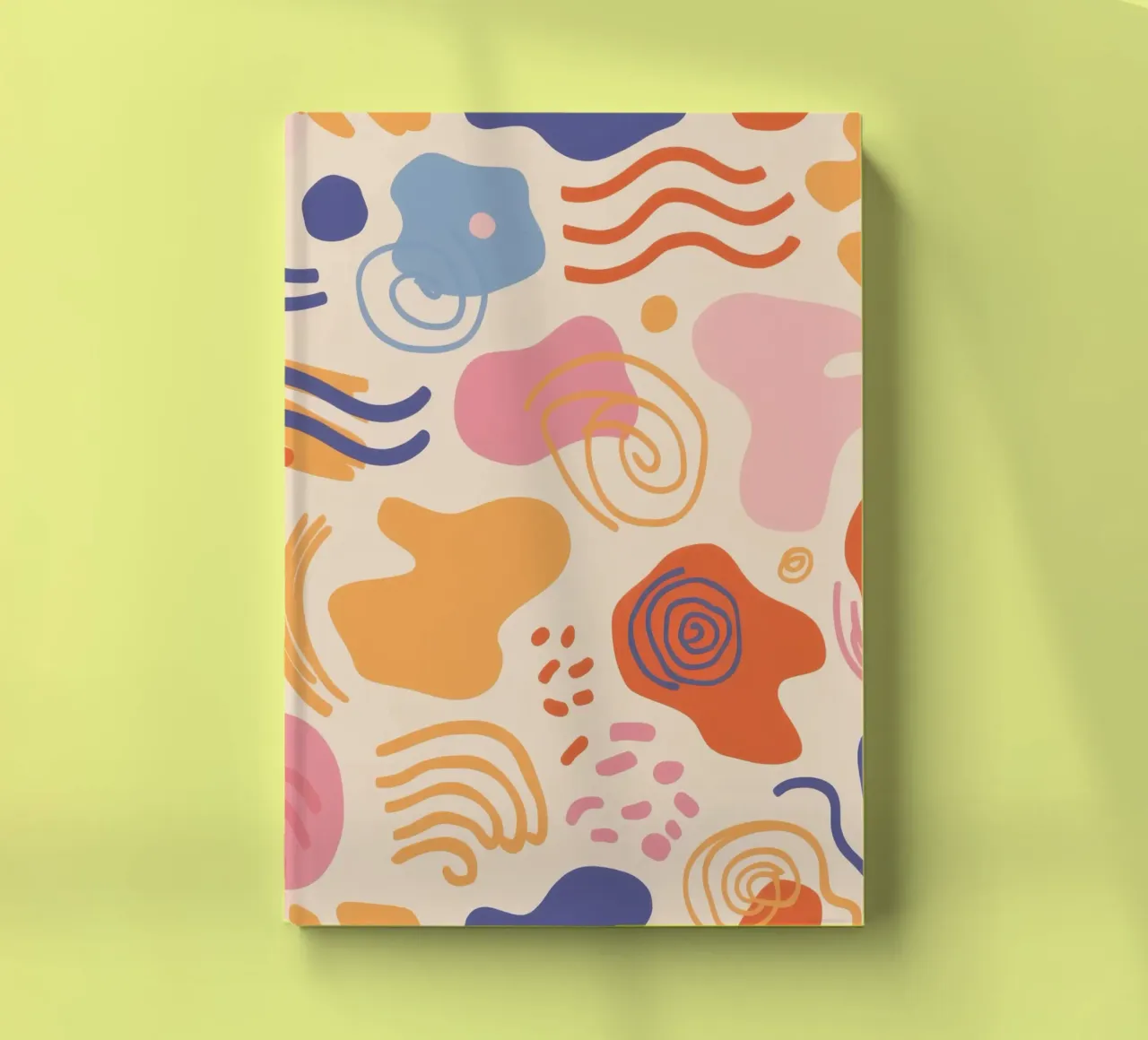 Pastel Organic Flow notebook by Bring Haven