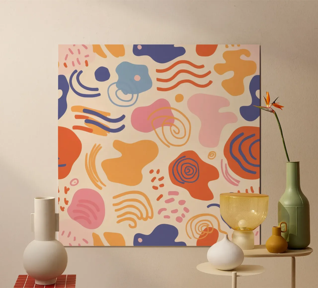 Pastel Organic Flow hahnemühle by Bring Haven