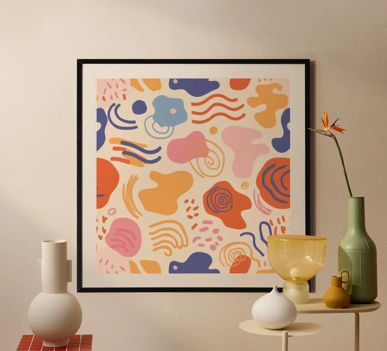Pastel Organic Flow hahnemühle by Bring Haven