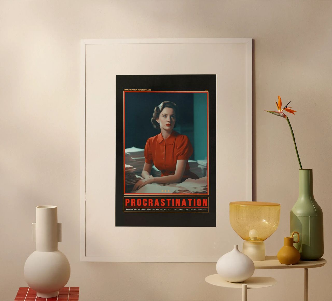 Uitstel poster van Jonas Loose