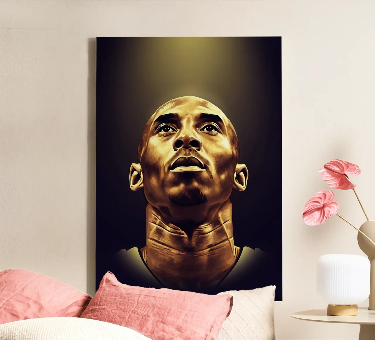 Kobe Bryant portrait (13) tela da Lembayung art