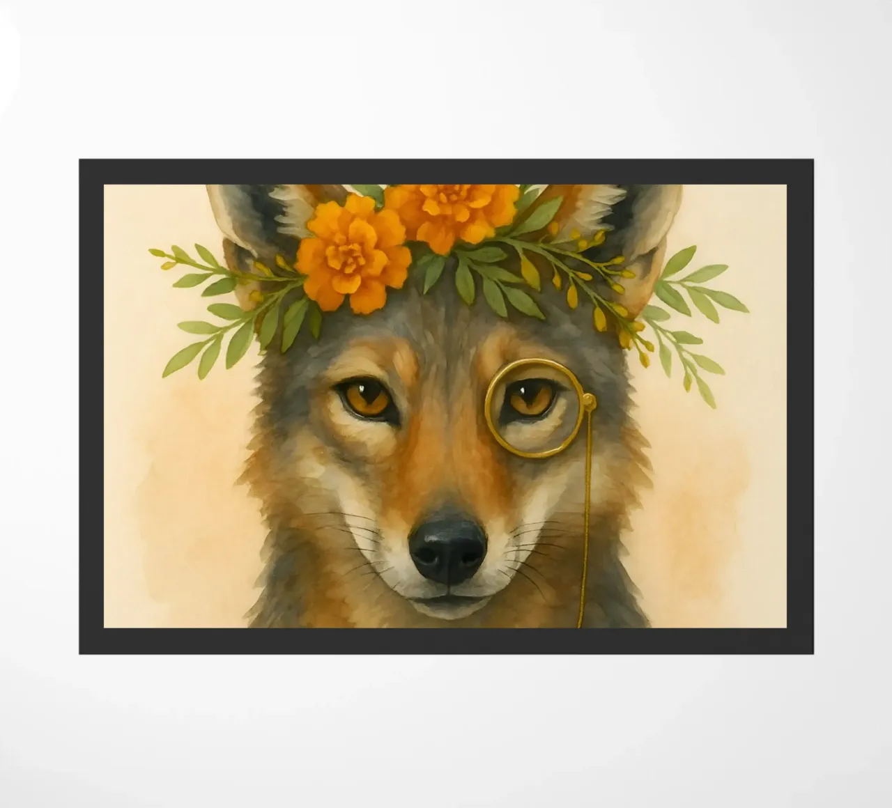 Il Regal Coyote: Bloom & Brass zerbino da Graceful Desine