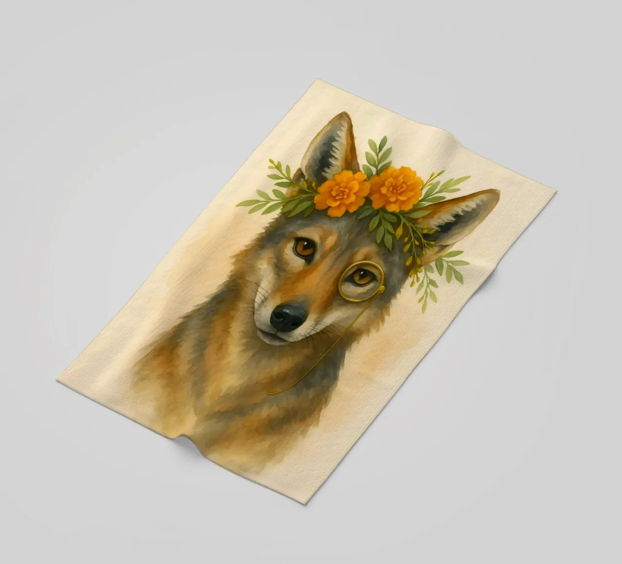Il Regal Coyote: Bloom & Brass telo mare da Graceful Desine