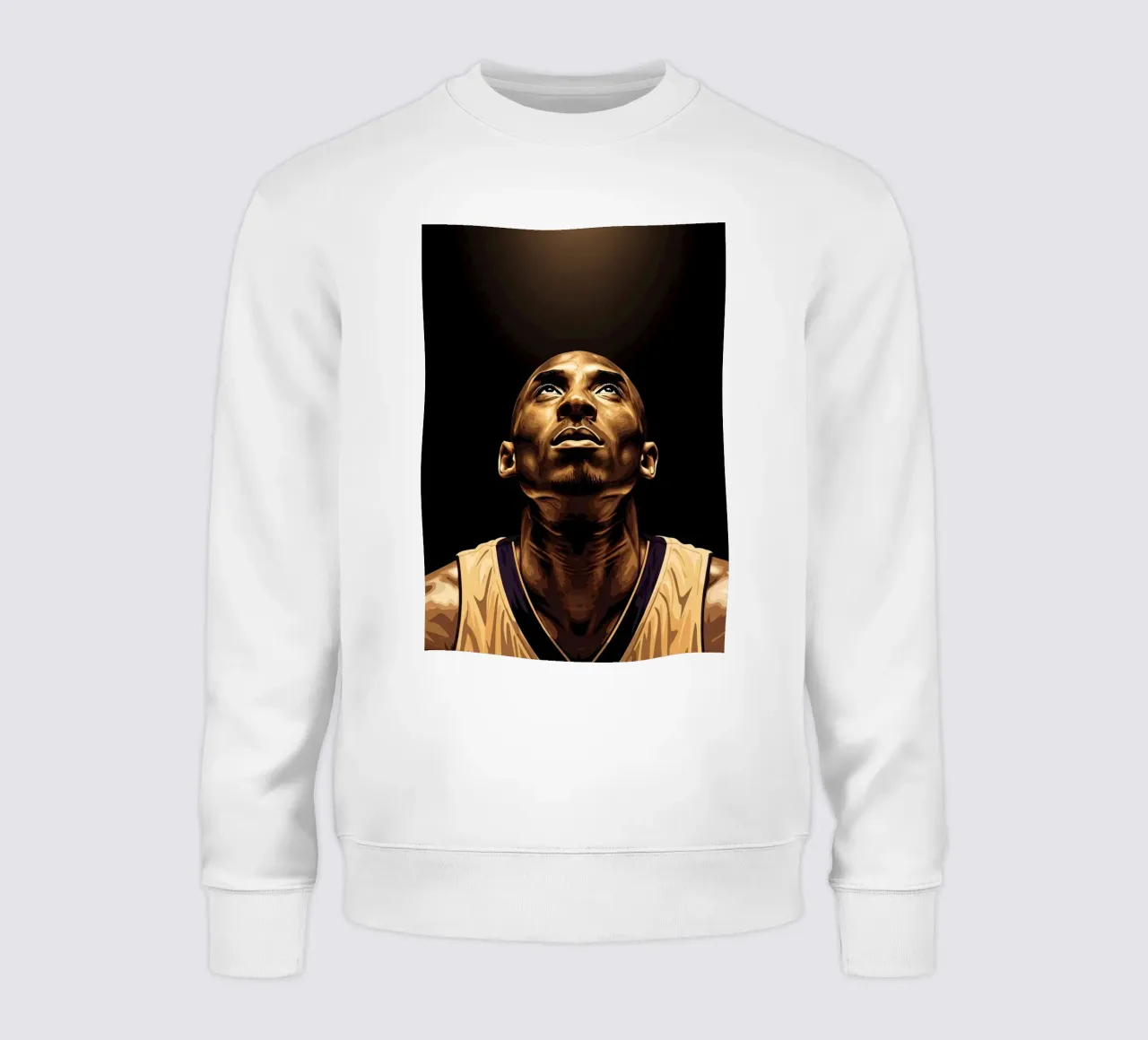 Kobe Bryant portrait (14) felpa da Lembayung art