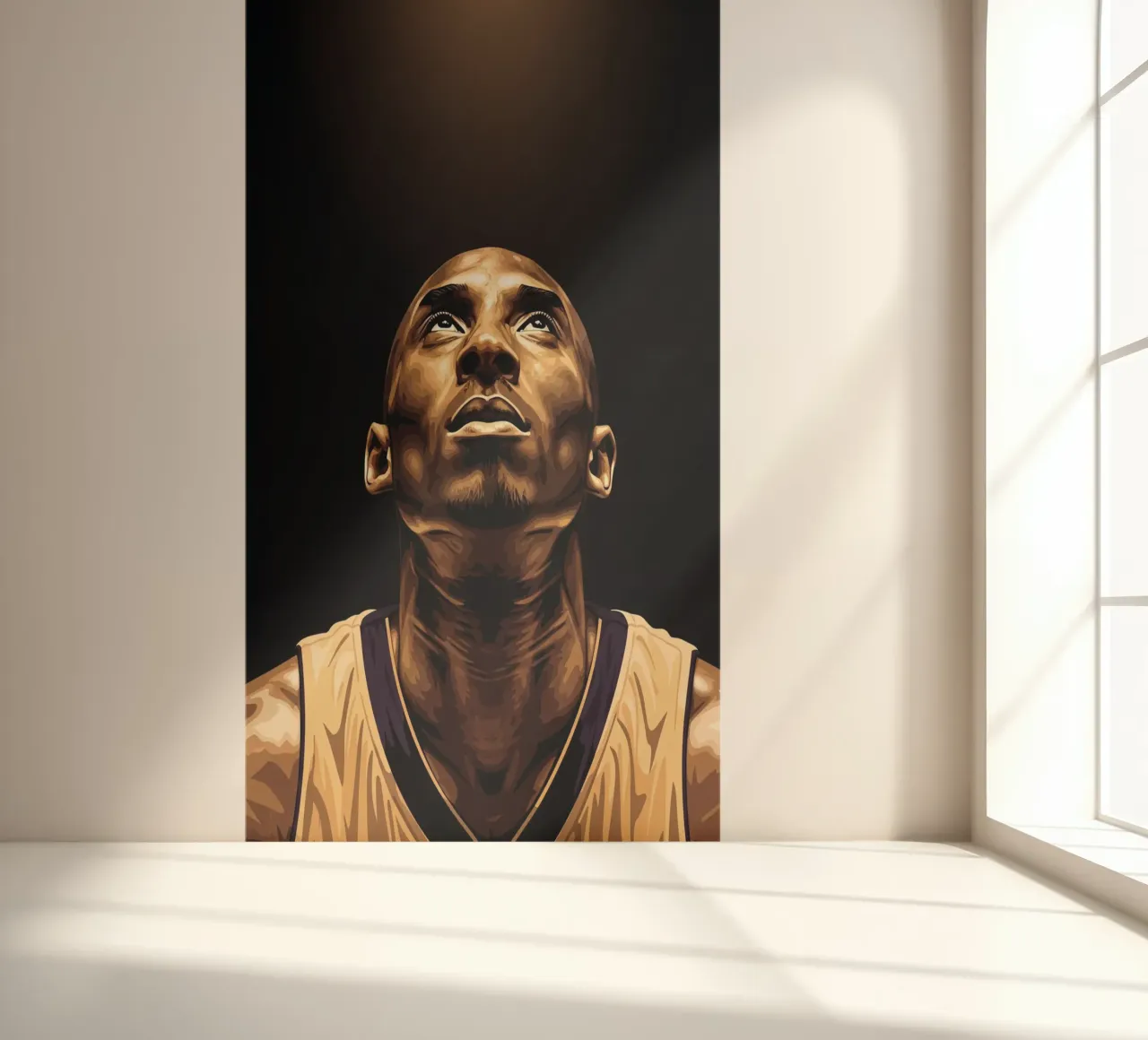 Kobe Bryant portrait (14) photo wallpaper by Lembayung art