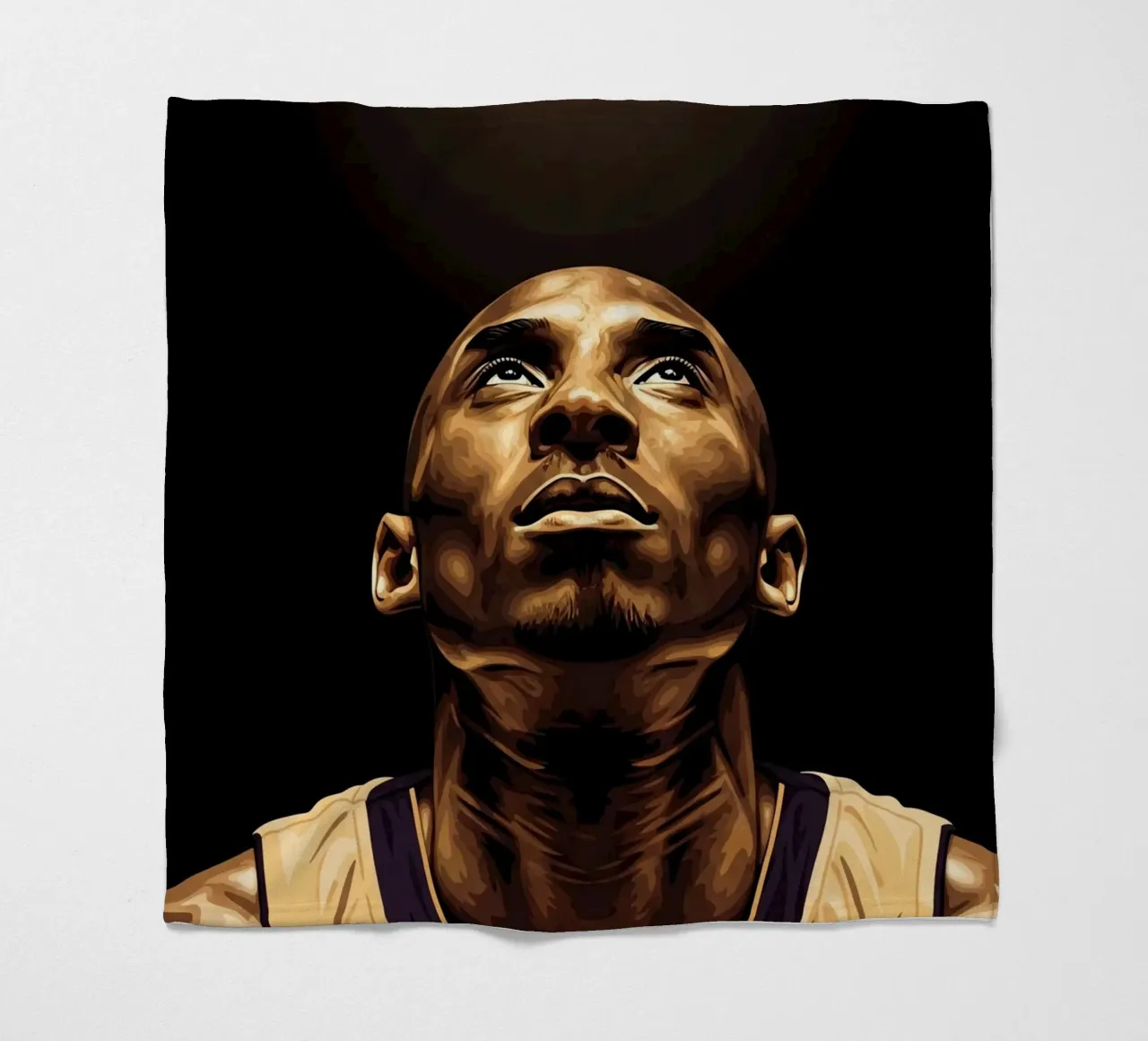 Kobe Bryant portrait (14) coperta in pile da Lembayung art