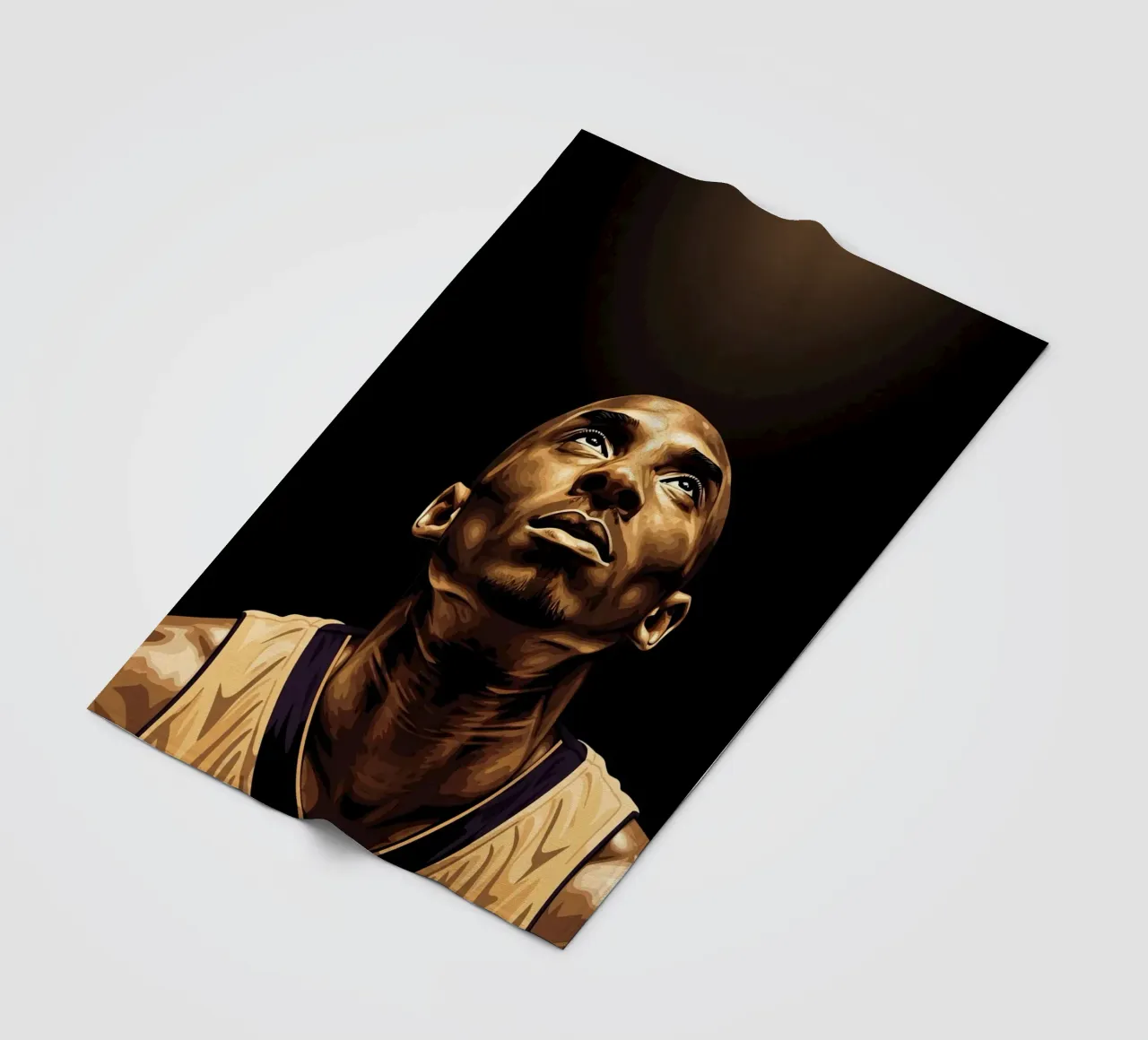 Kobe Bryant portrait (14) coperta in pile da Lembayung art