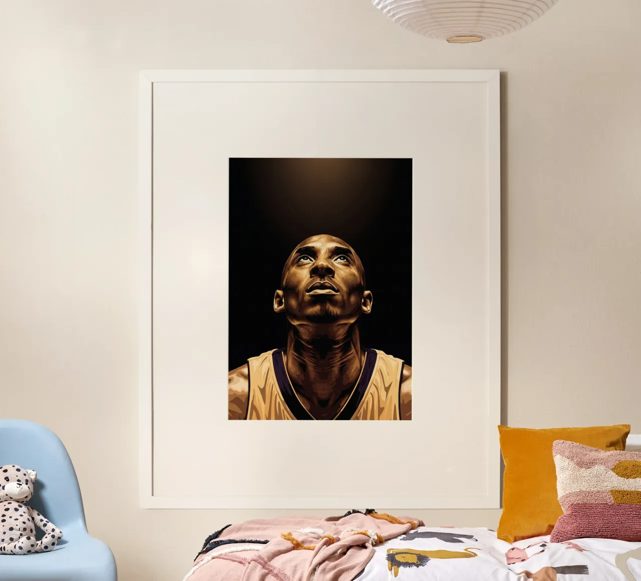 Kobe Bryant portrait (14) carta hahnemühle da Lembayung art