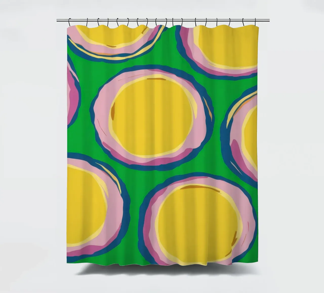 Pikante Zitrone Pop Duschvorhang von Bring Haven