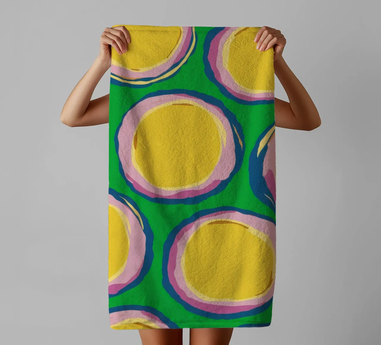 Pikante Zitrone Pop Handtuch von Bring Haven